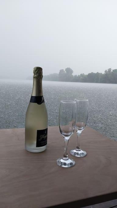 Riverboat-Rhein-Main Ferienloft Wiesbaden Dış mekan fotoğraf